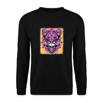 humor birthday present idea baby - Unisex Pullover - Schwarz - Vorne - Alina (178cm) & Michal (187cm)