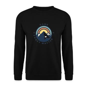 GAMB Mount - Unisex Pullover - Schwarz - Vorne - Alina (178cm) & Michal (187cm)