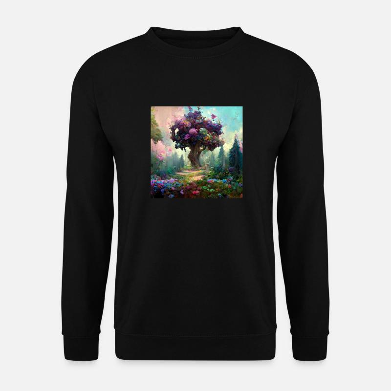 the Magic Tree - Unisex Sweatshirt - black