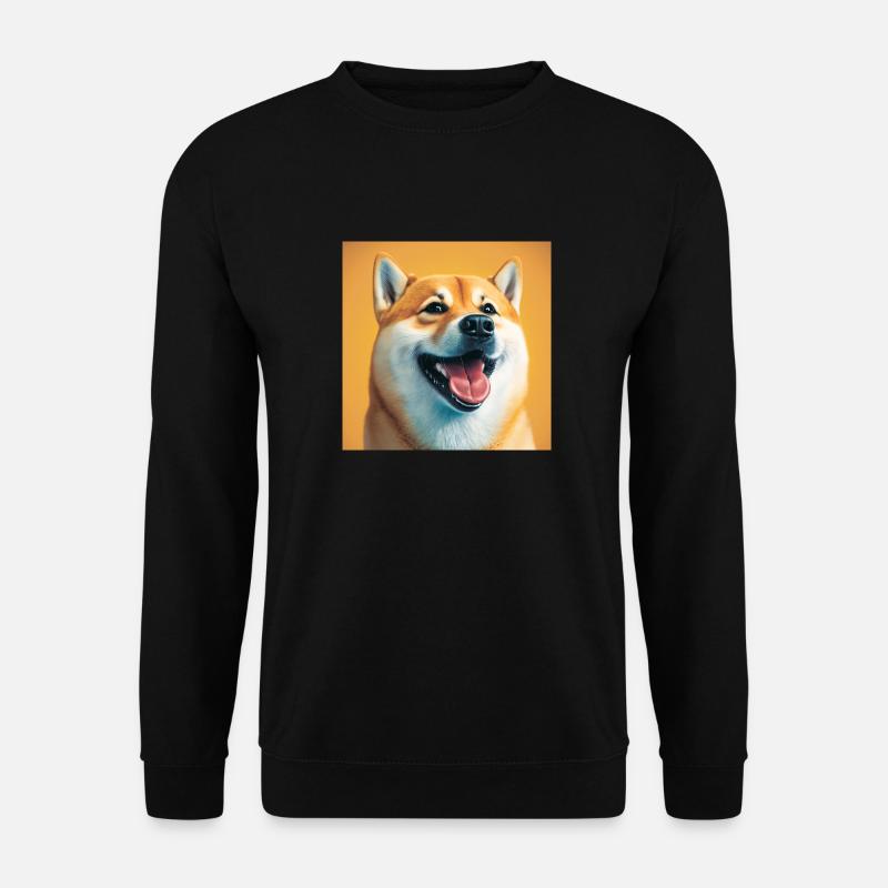 Shiba Inu Glory - Unisex Pullover - Schwarz