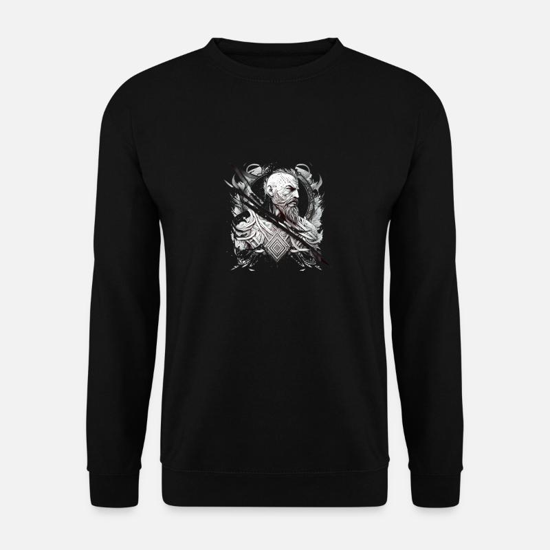 Futuristischer Krieger - Cyborg - Unisex Pullover - Schwarz