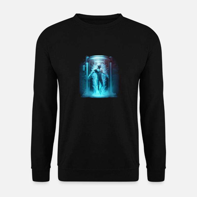Kryo-Kammer - Unisex Pullover - Schwarz
