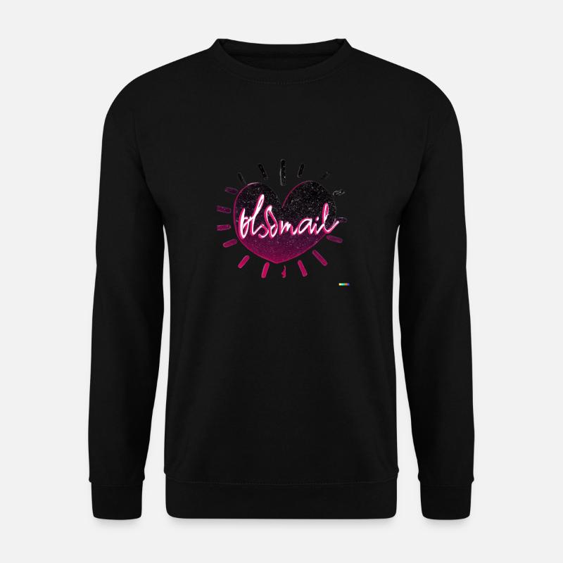 Heart - Unisex Pullover - Schwarz