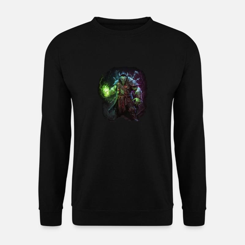 orc wizard - Unisex Sweatshirt - black