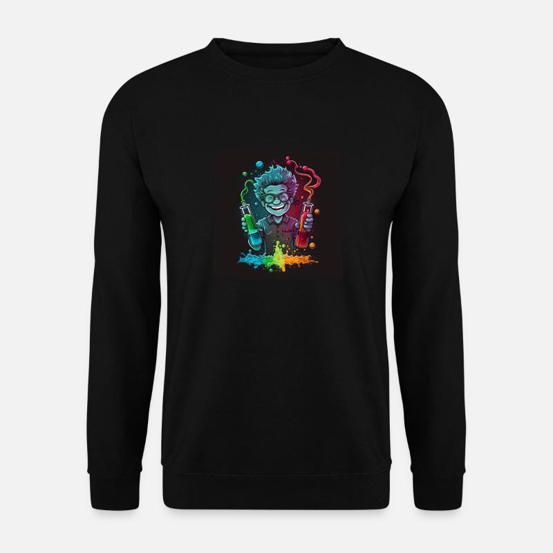Forscher - Unisex Pullover - Schwarz