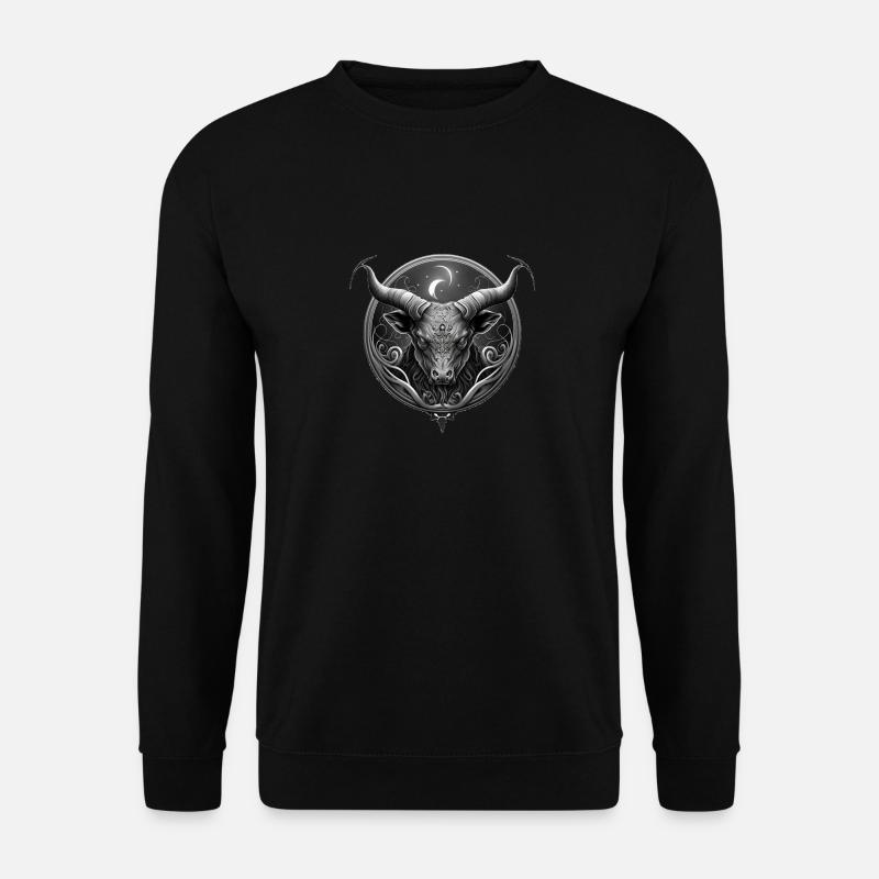 Gotischer Stier - Unisex Pullover - Schwarz