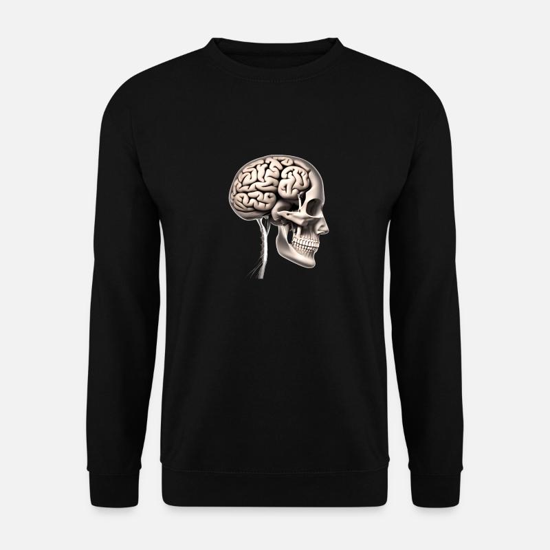 Brain - Unisex Sweatshirt - black