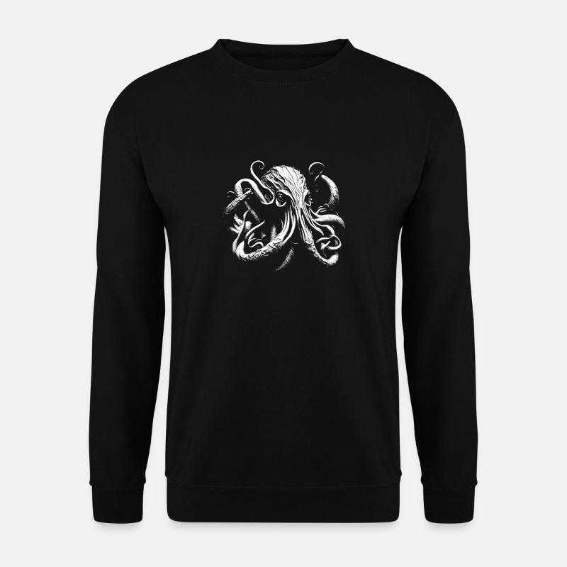 Hyperrealistic Kraken - Unisex Sweatshirt - black