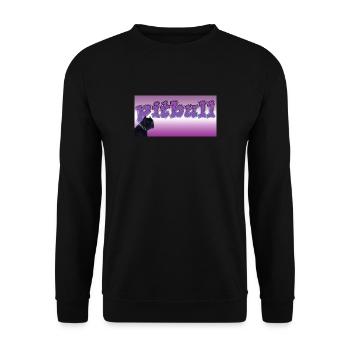 logo - Sweat-shirt Unisexe - noir - Devant - Alina (178cm) & Michal (187cm)