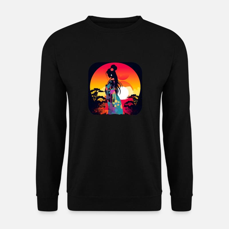 Japanischer Traum #1 - Unisex Pullover - Schwarz