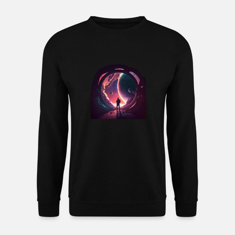 fin de l’espace - Sweat-shirt Unisexe - noir