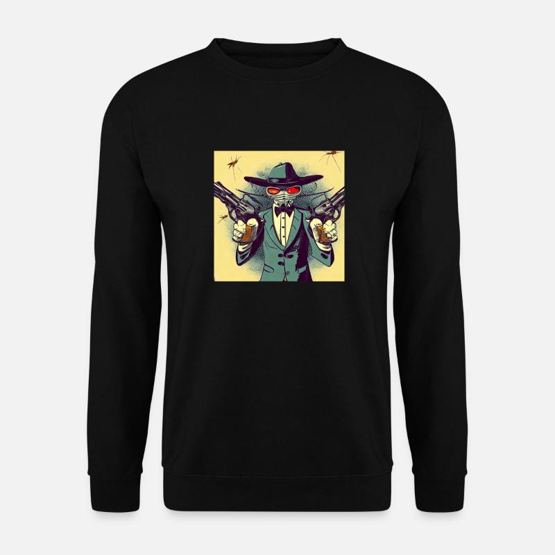 Mücken Gentleman - Unisex Pullover - Schwarz