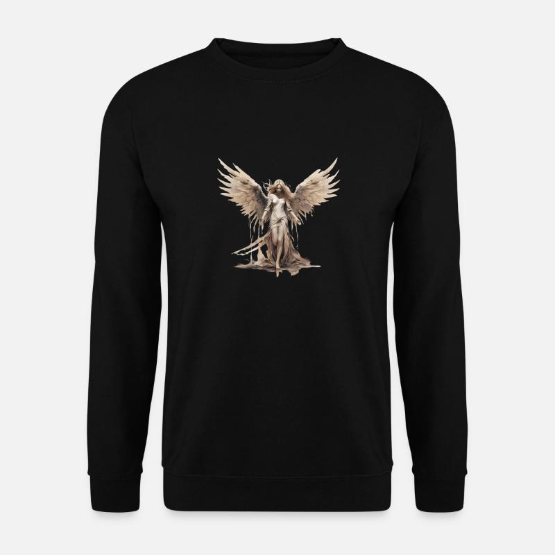 Fallen Angel - Unisex Pullover - Schwarz