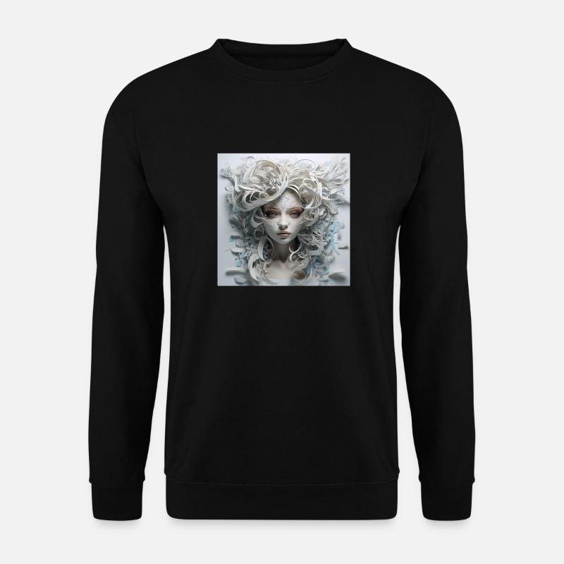 Prinzessin aus Papier - Unisex Pullover - Schwarz