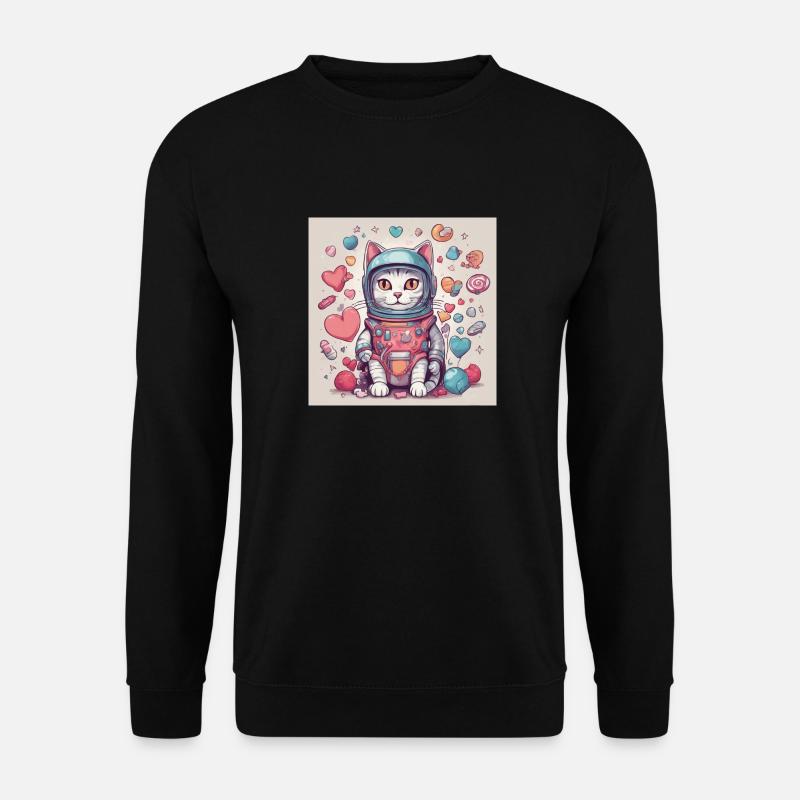 Cat in Space Vol.5 - Unisex Sweatshirt - black