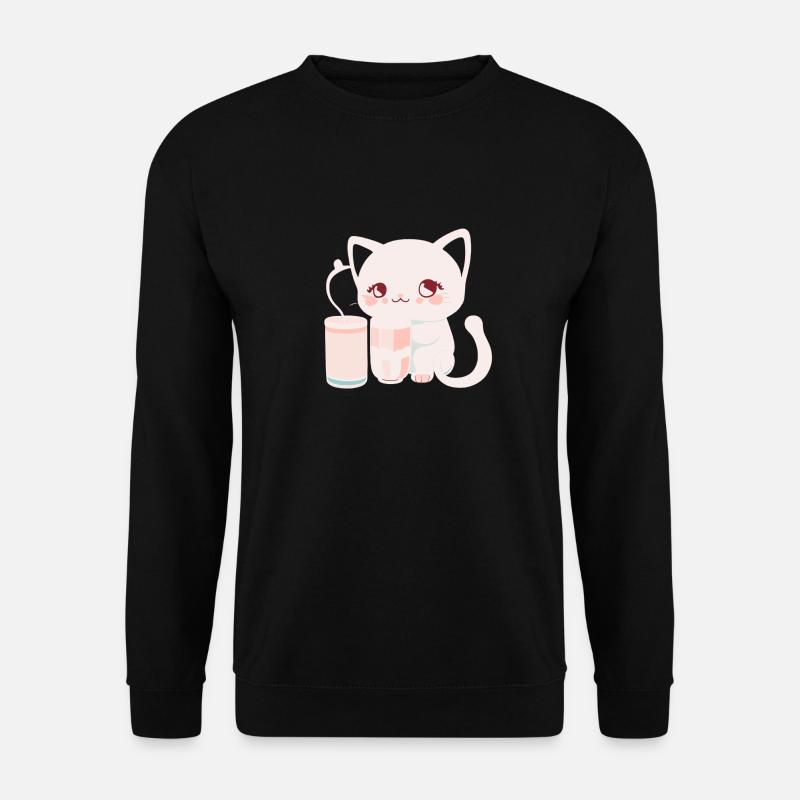Katze - Unisex Pullover - Schwarz