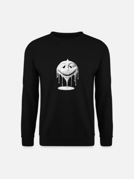 the white face - Unisex Sweatshirt - black