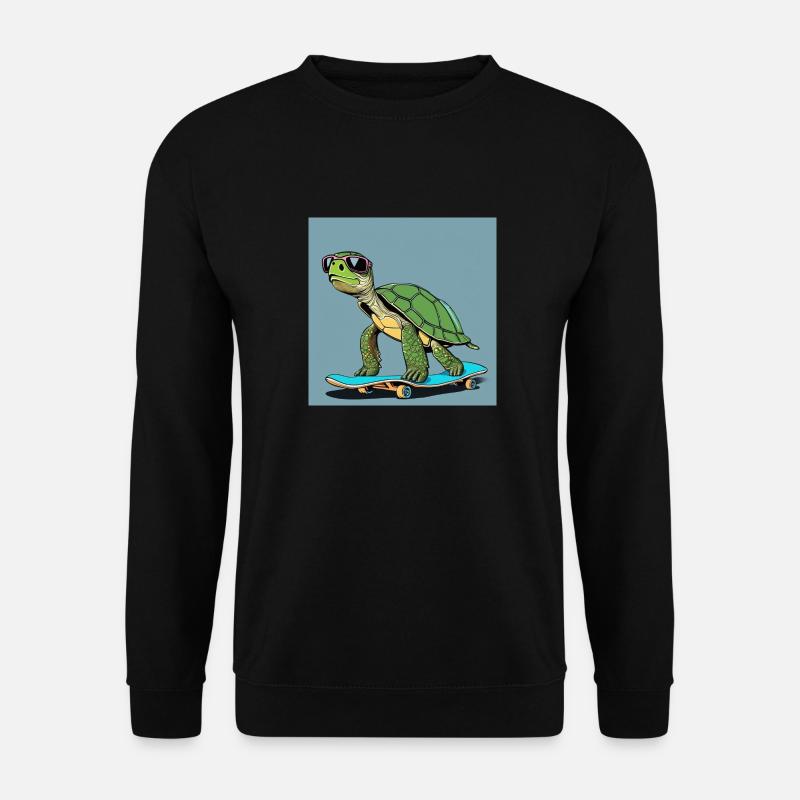 Turtle Fieber - Unisex Pullover - Schwarz