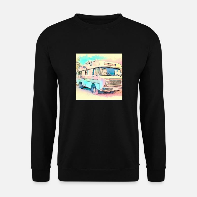 CamperLove3 - Unisex Pullover - Schwarz