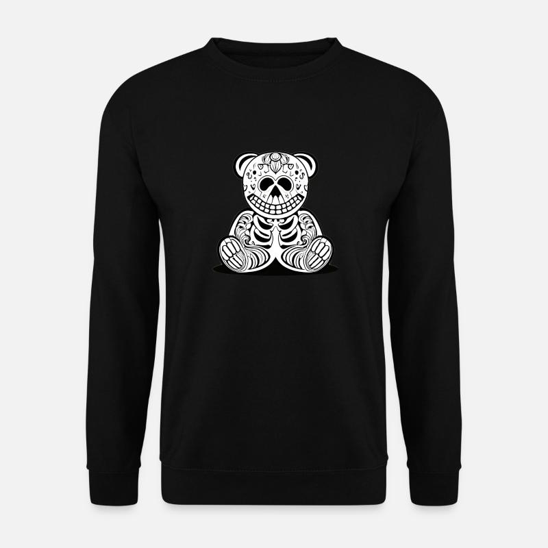 Teddybär Halloween - Unisex Pullover - Schwarz