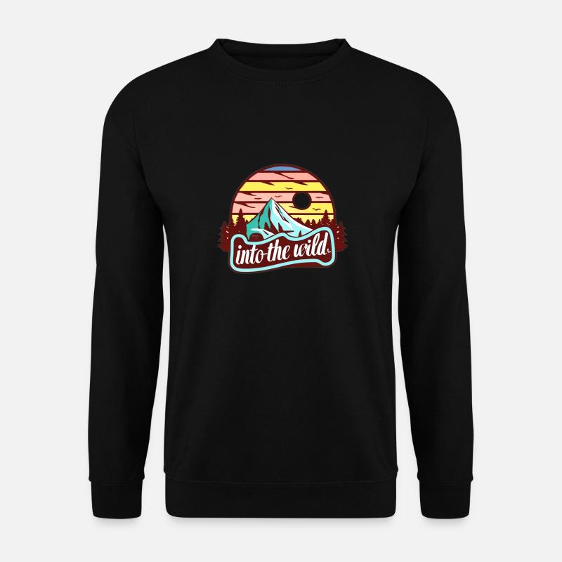 Into the Wild - Unisex Sweatshirt - black