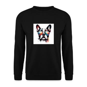 Cool Bully - Sweat-shirt Unisexe - noir - Devant - Alina (178cm) & Michal (187cm)