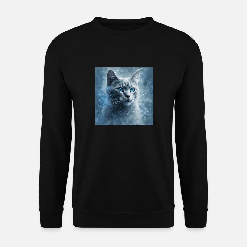 Cat Nebula - Unisex Sweatshirt - black