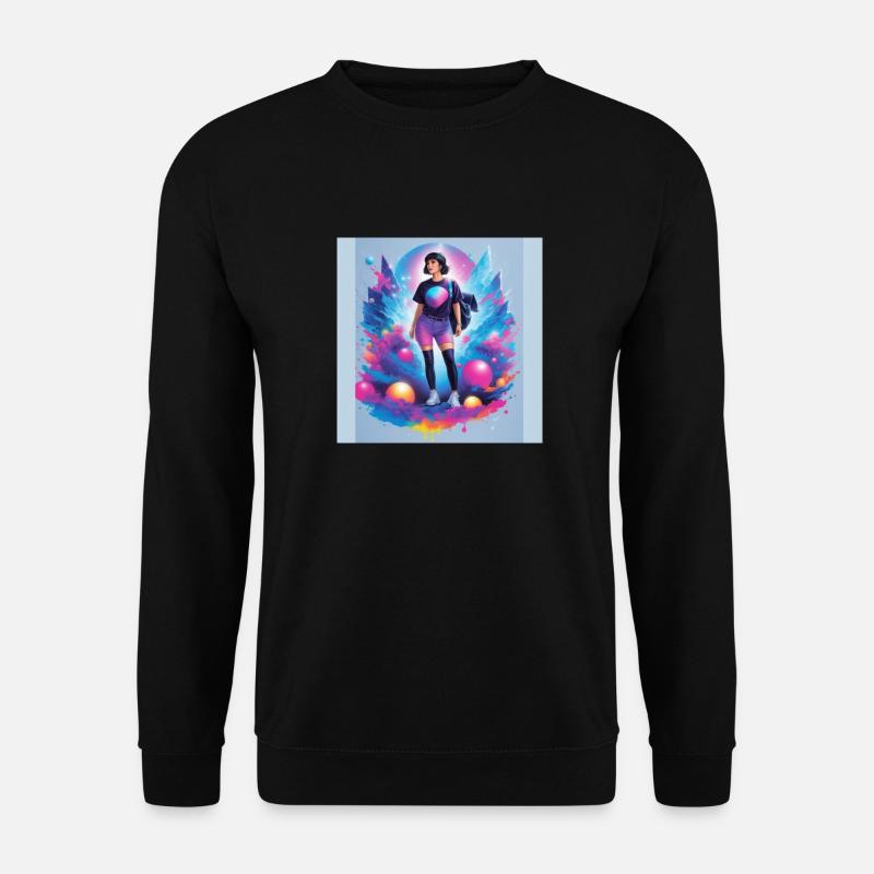 tshirt - Unisex Pullover - Schwarz