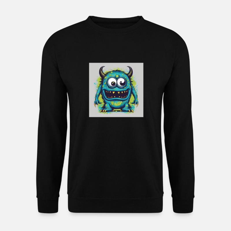 monster - Unisex Pullover - Schwarz
