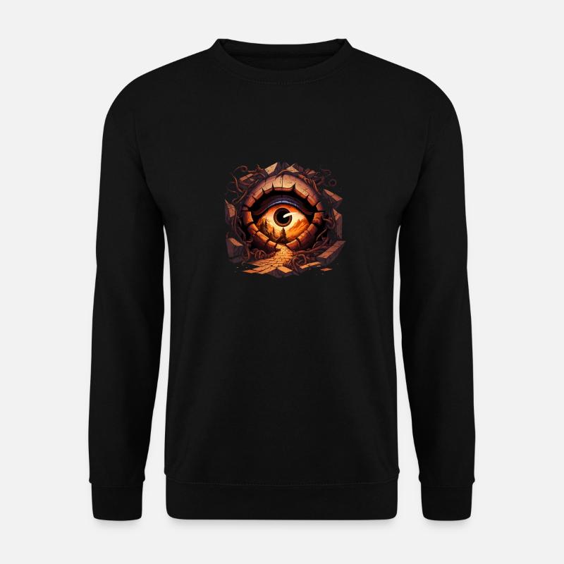 Betrachter - Unisex Pullover - Schwarz