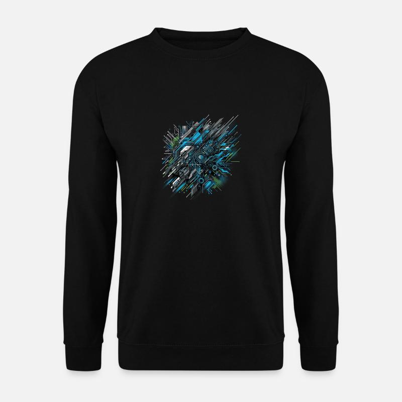 Neural Network Velocity - Unisex Sweatshirt - black