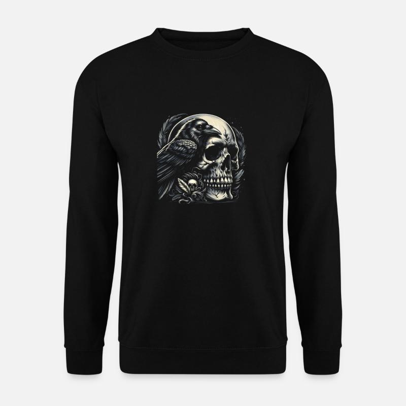 Flüstern des Schattens - Unisex Pullover - Schwarz