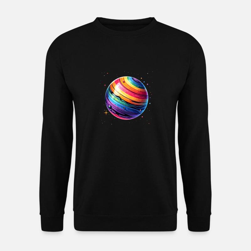 LGBTQ Planet - Unisex Pullover - Schwarz