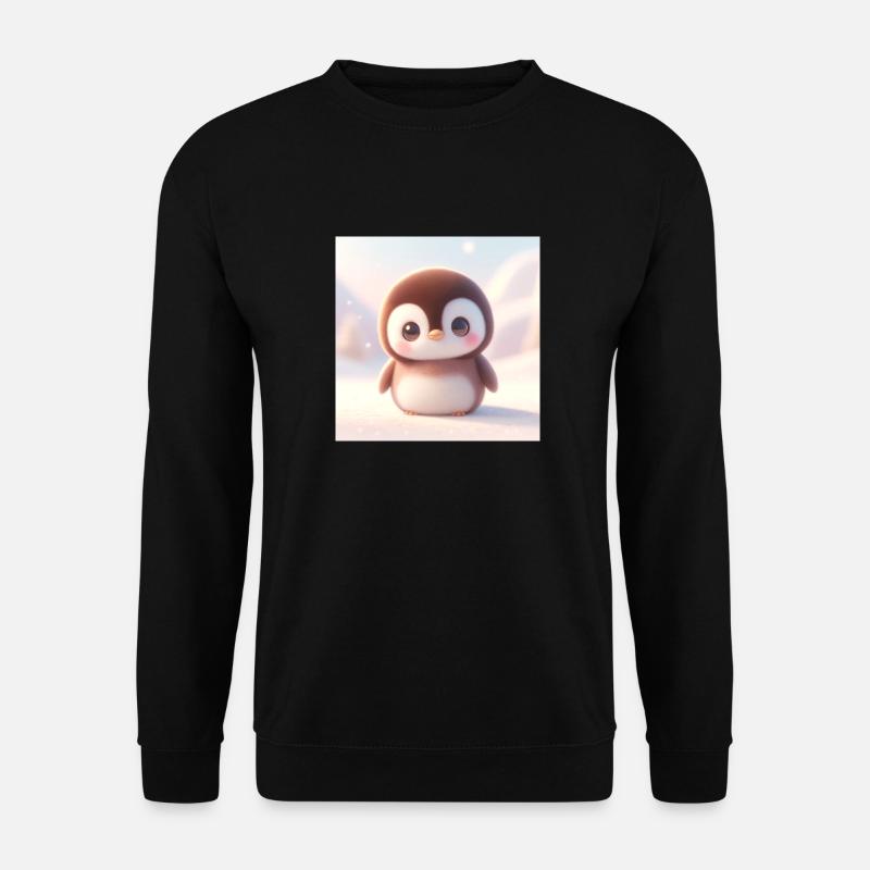 Pinguine snow 2 - Unisex Pullover - Schwarz