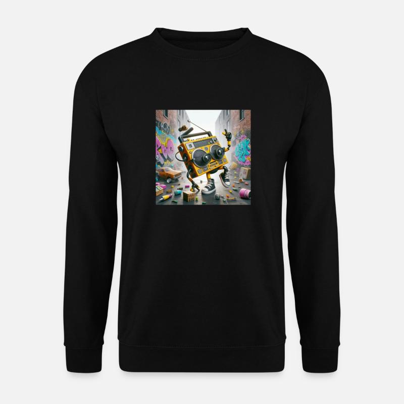 Musikbox - Unisex Pullover - Schwarz