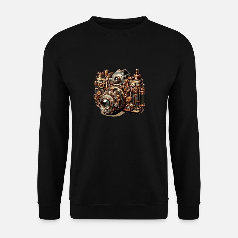 Steampunk Camera 2 - Unisex Sweatshirt - black