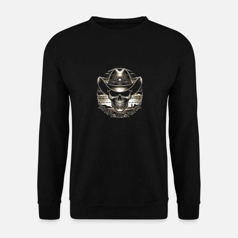 Dämmerung des Wüstengesetzlosen - Unisex Pullover - Schwarz
