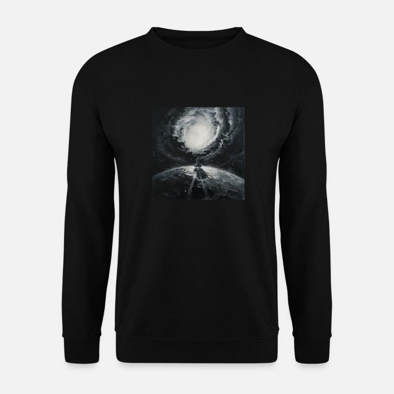 Dunkler Raum - Unisex Pullover - Schwarz