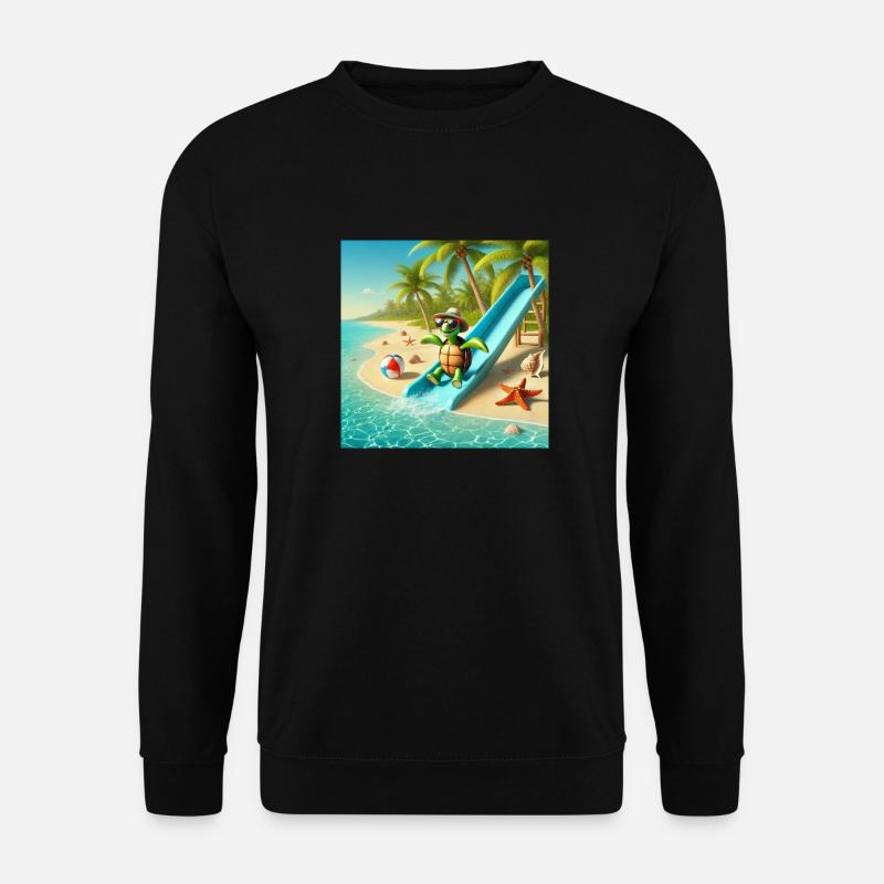 Gleiten - Unisex Pullover - Schwarz