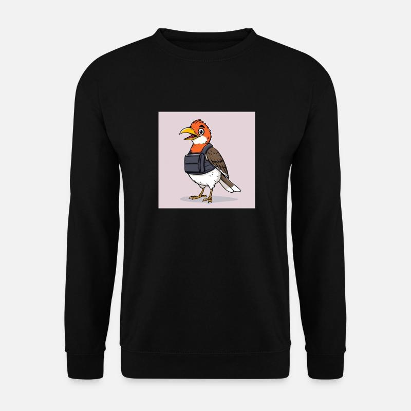 Baddass Birdie - Unisex Pullover - Schwarz