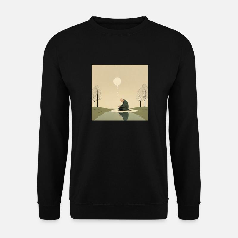 Denker - Unisex Pullover - Schwarz