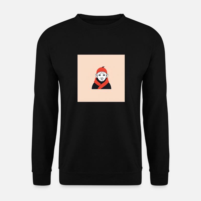 Mönch - Unisex Pullover - Schwarz