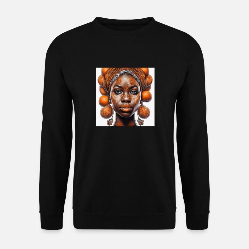 MUNDO LARANJA - Unisex Pullover - Schwarz