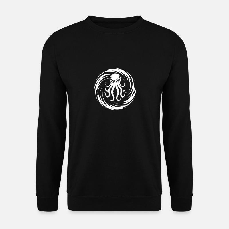 cthulhu spiral - Unisex Pullover - Schwarz