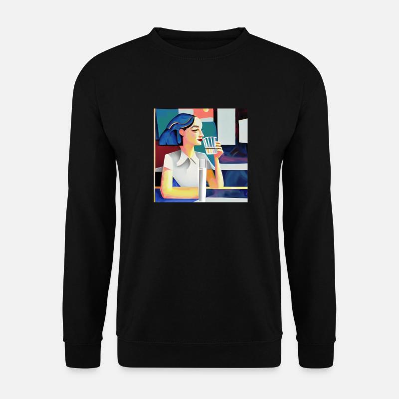 Aufhören - Unisex Pullover - Schwarz