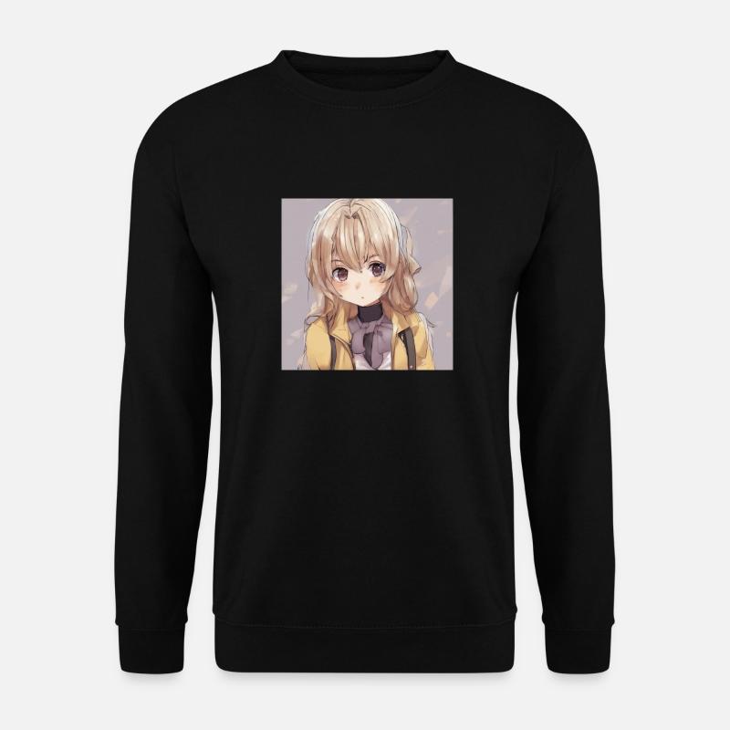 Anime maus - Unisex Pullover - Schwarz