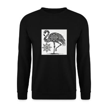 Kreativität 1001 - Unisex Pullover - Schwarz - Vorne - Alina (178cm) & Michal (187cm)