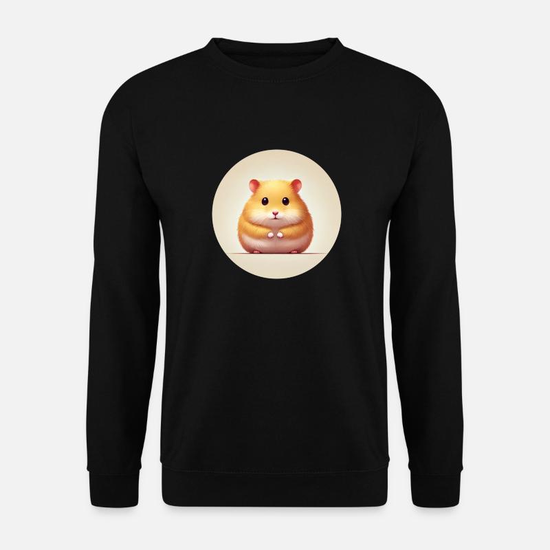 Hamster - Unisex Pullover - Schwarz