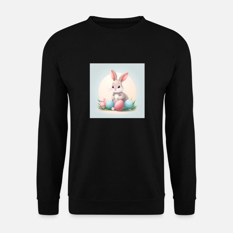 „Ostermagie für dich!“ - Unisex Pullover - Schwarz