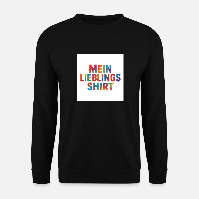 Lieblings shirt - Unisex Pullover - Schwarz